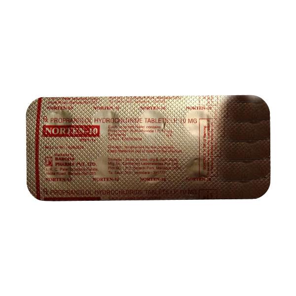 NORTEN 10MG TABLET 10'S - Hypertension-Bet