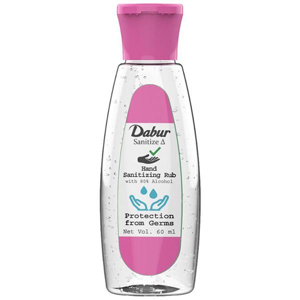 Dabur Sanitize (Delta) Hand Sanitizing Rub Liquid 450 ml