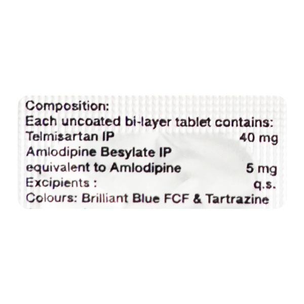 Telvas AM 40mg Tablet 10'S - Hypertension-Ana