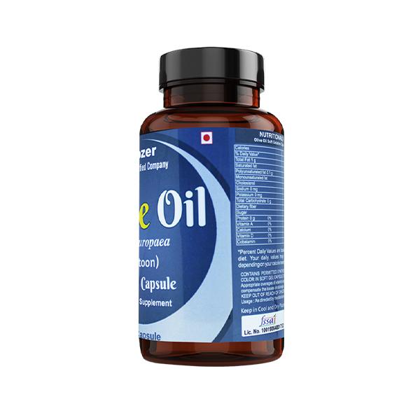 Cipzer Dietary Supplement Softgel Capsule - Olive Oil 60's - General Health