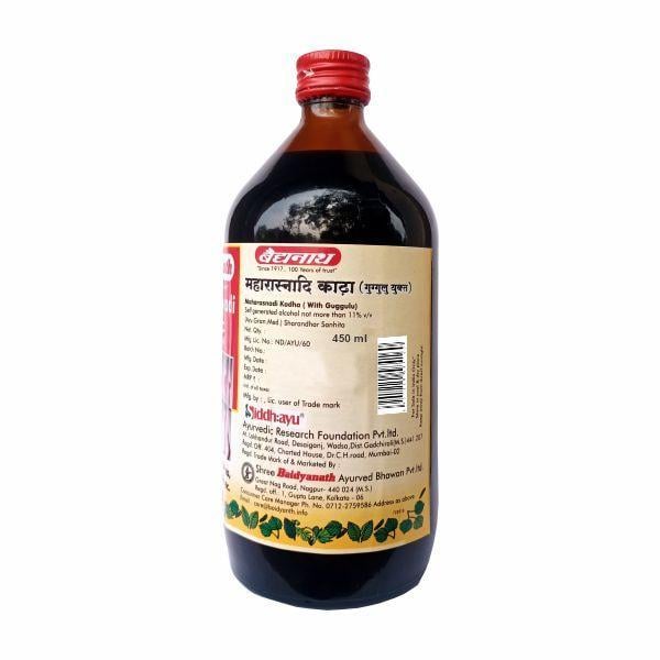 Baidyanath Maharasnadi Kadha (with Guggulu) 450 ml - Speciality Medicines
