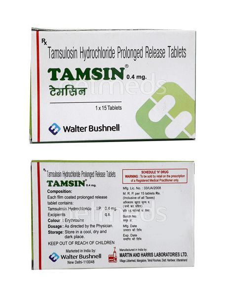 Tamsin Tablet 15'S - Bladder And Prostate Disorders-Dru