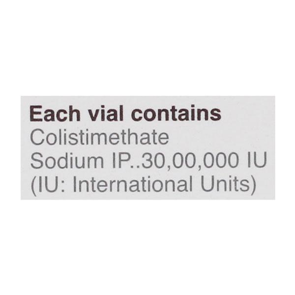 Xylistin Forte Plus 3 MIU Injection 1's - Bacterial Infections-OAB