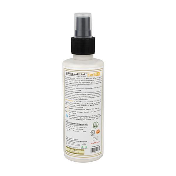 Khadi Natural Moisturising Sunscreen Lotion - SPF 50 100 ml - Face Sunscreen