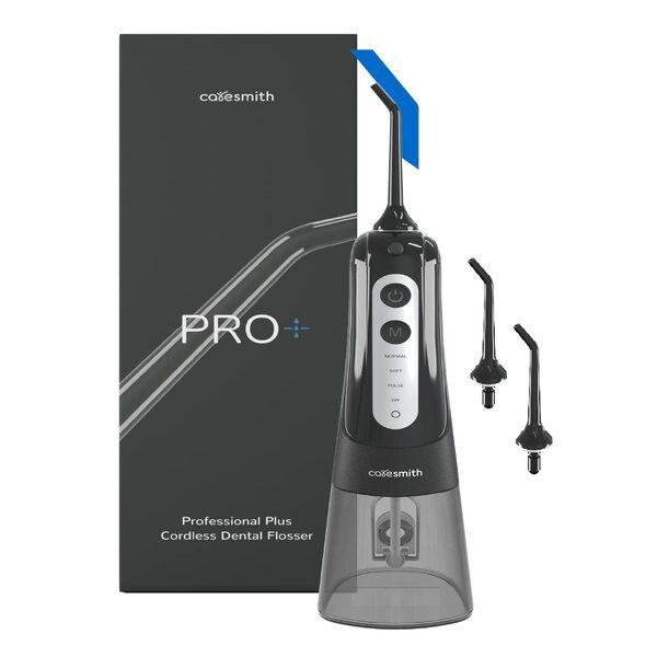 Netmeds | Caresmith Pro+ Cordless Dental Flosser - Black