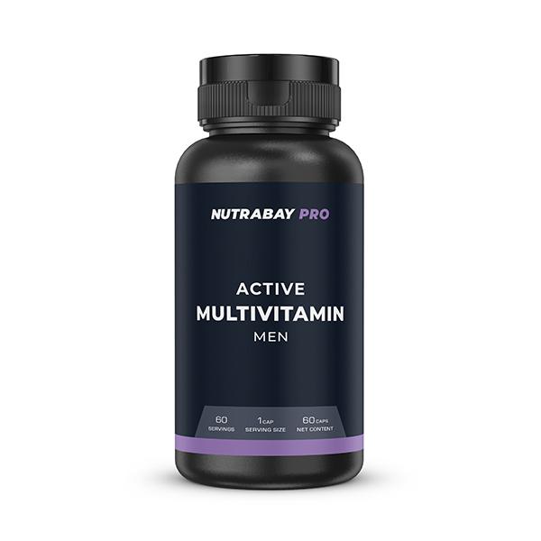 Netmeds | Nutrabay Pro Active Multivitamin for Men Capsule 60's