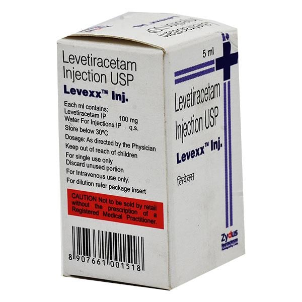 Levexx Injection 5ml - Epilepsy/Convulsion-Ant