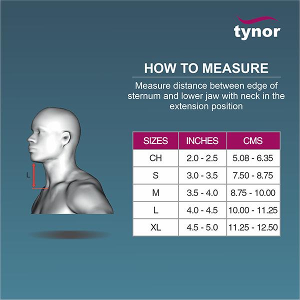Tynor Collar Soft Firm Density (S) (B 01) - Neck/Shoulder Supports