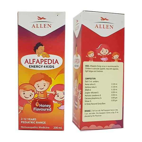 Allen Alfapedia Energy 4Kids Syrup 200 ml
