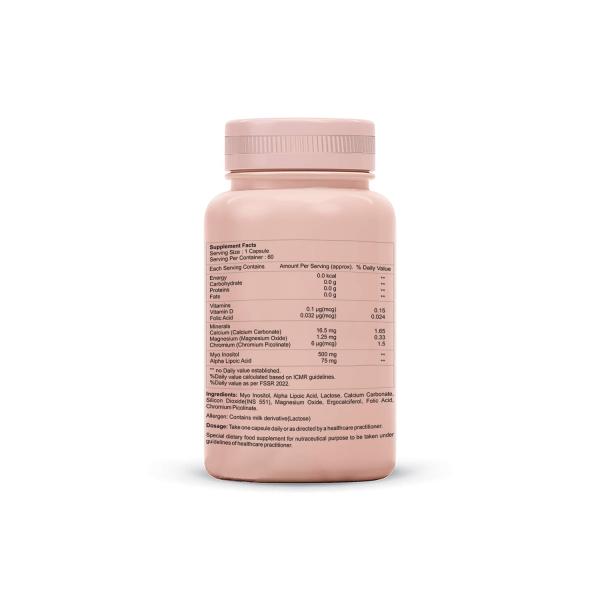 Sheneed PCOS Vitamin Capsule for Women 60's - Nutritional Supplements