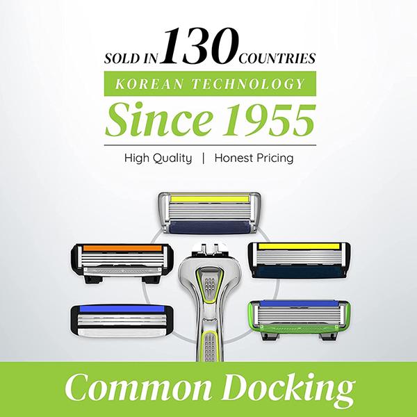 LetsShave Pro 6 Plus Razor Blades - Men 12's - Razors & Cartridges