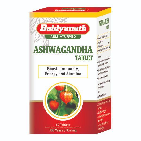 Netmeds | Baidyanath Ashwagandha Tablet 60's
