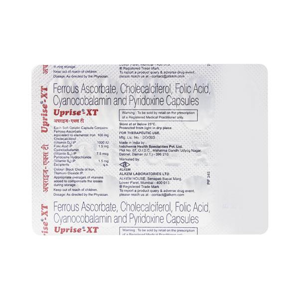 Uprise XT Capsule 10'S - Supplements-Vam