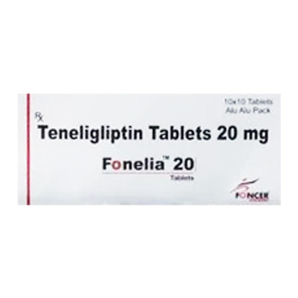 FONELIA 20mg Tablet 10's - Diabetes-Ant