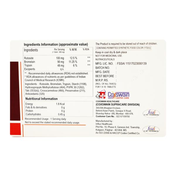 SUPRAWALK Tablet 10's - Pain relief-Ant