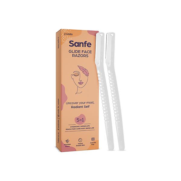 Netmeds | Sanfe Glide Face Razors 2's