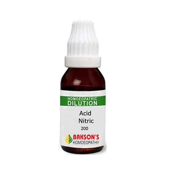 Netmeds | Bakson's Acid Nitric 200 CH Liquid 30 ml