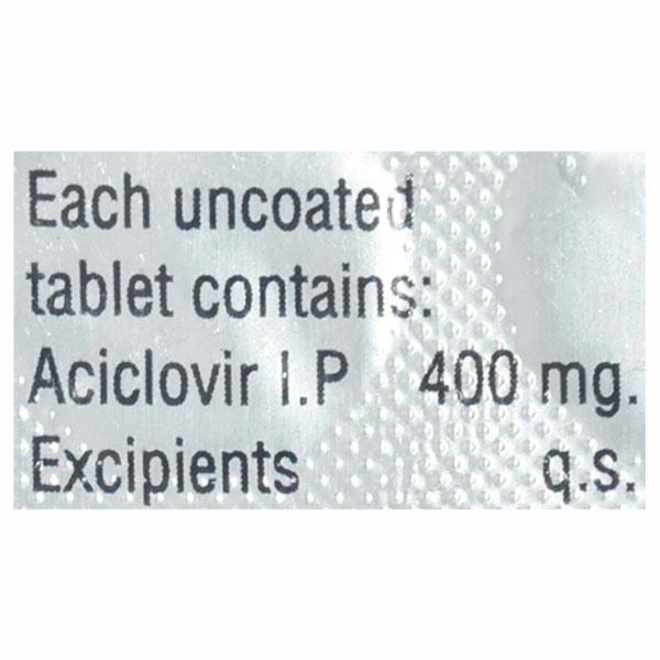 ACICET 400 Tablet 10's - Viral infections-Ant