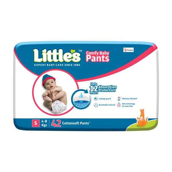 Netmeds | Little's Comfy Baby Pants Diapers (S) 42's