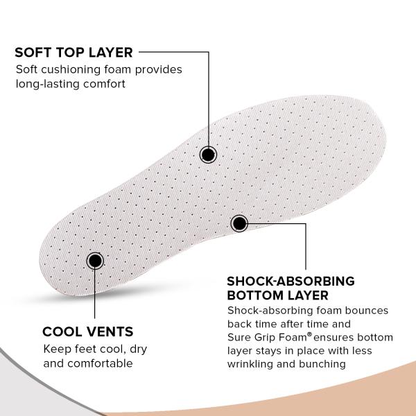 Dr Foot Double Air Pillow Insoles Pair (L) 1's - Manicure & Pedicure Kits