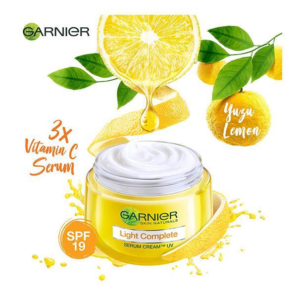 Garnier Skin Naturals SPF 19/Pa+++ Light Complete Fairness Serum Cream 45 gm - Face Serum