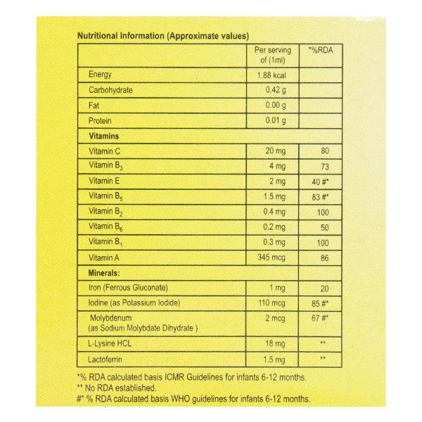 A TO Z NS Strawberry Flavour Drops 15ml - Supplements-Vam
