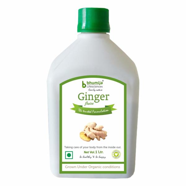 Bhumija Lifesciences Ginger Juice 1 litre - Ayurvedic Juices