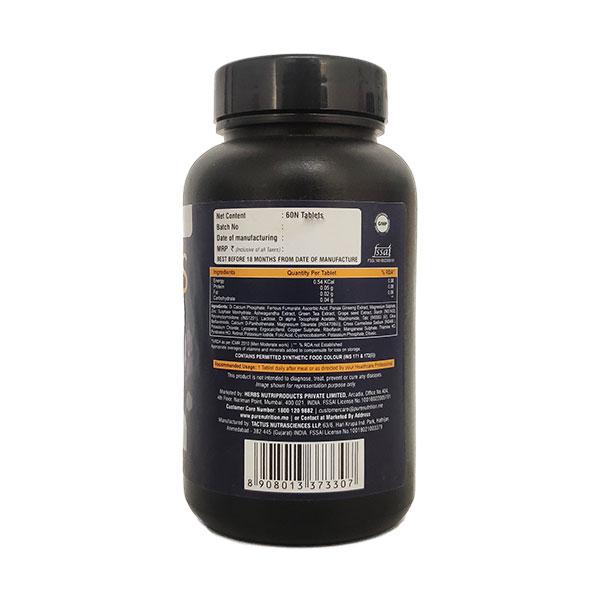 Pure Nutrition Vitals Daily Multi Vitamin Tablet 60's - Multi-Vitamins