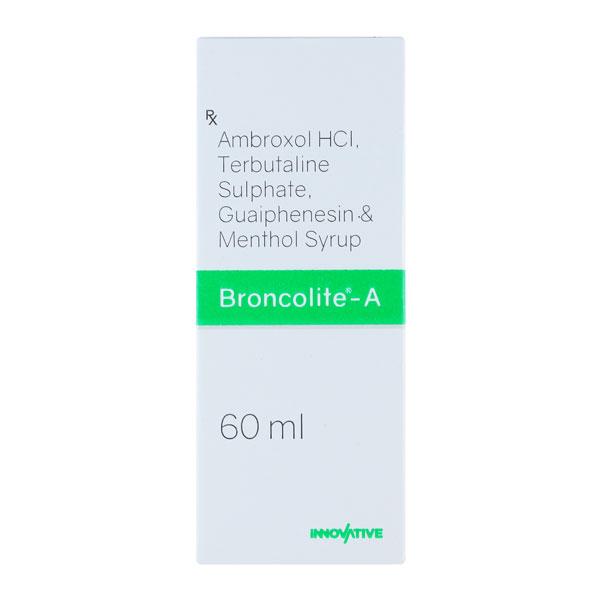 BRONCOLITE A Syrup 60ml - Cough And Cold-Cou
