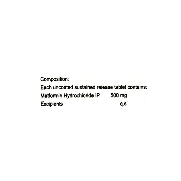 Hmet 500Mg Tablet 10's - Diabetes-Ant