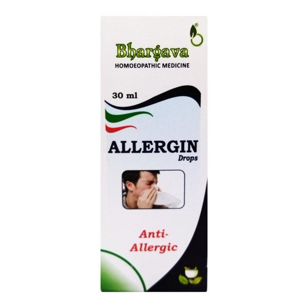 Bhargava Allergin Drop 30 ml - Homeopathic Drops
