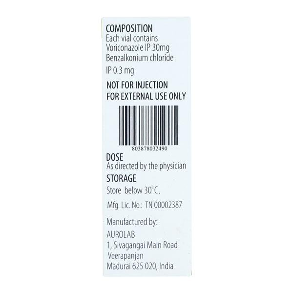 VOZOLE Eye Drops 3ml - Eye Infections-Eaa