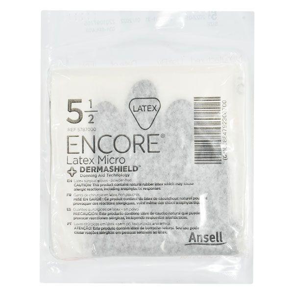 Ansell Encore Latex Micro Powder Free Gloves 5787000 (Size 5 1/2) 1's - Gloves - S