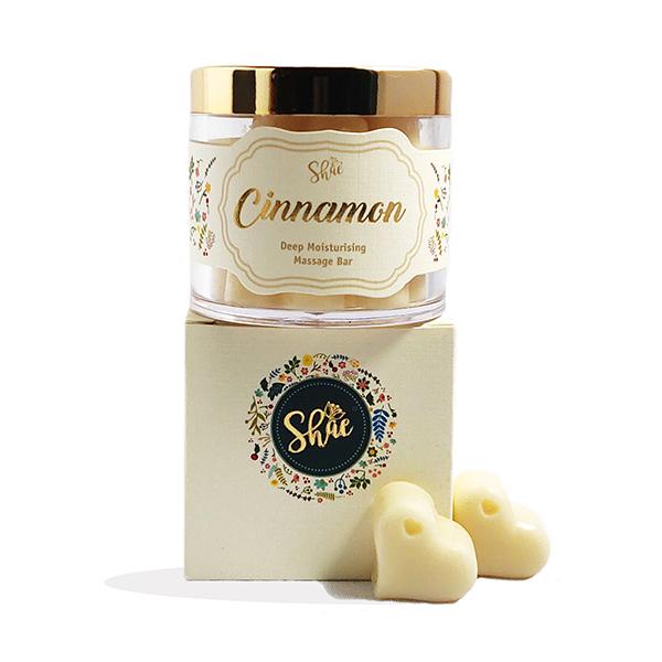 Shae Massage Bar - Cinnamon 100 gm - Soaps