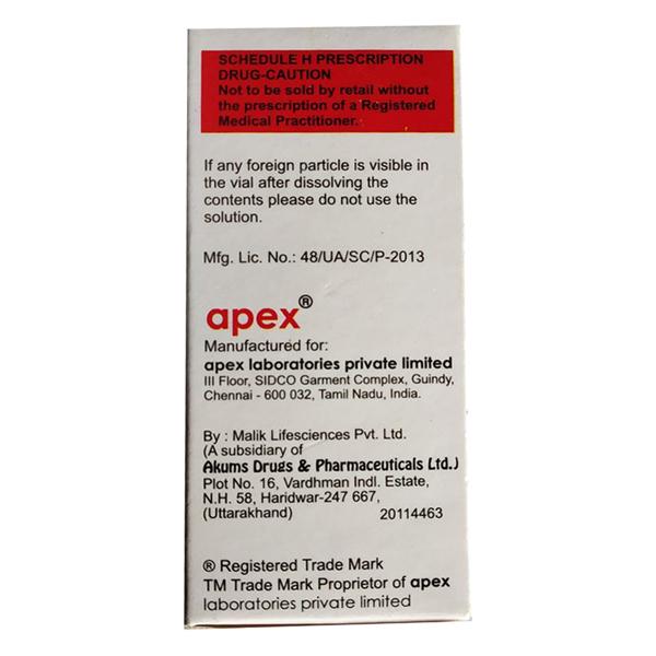 Spectraxime 250mg Injection 1's - Bacterial Infections-Cep