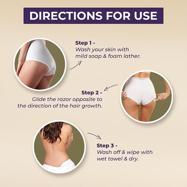 Sanfe Bum Hair Removal Razor 1's - Shaving & Hair Removal