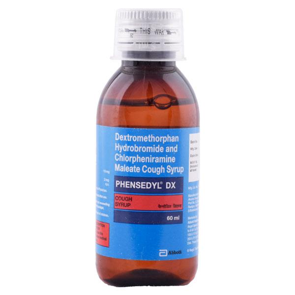 Phensedyl DX Syrup 60ml - Cough And Cold-Cou