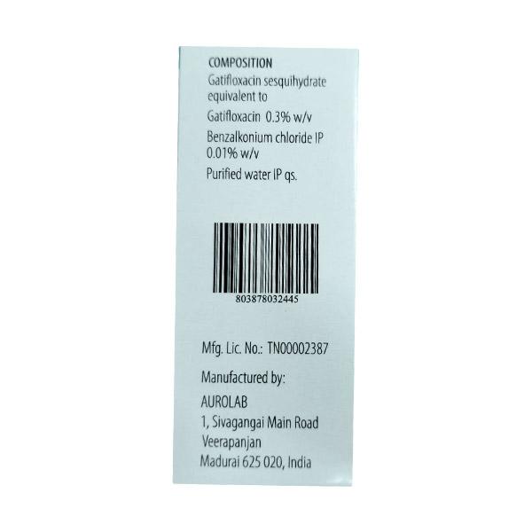 G FLOX Eye Drops 5ml - Eye Infections-Eaa