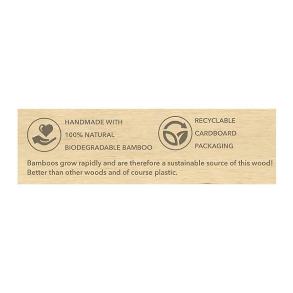 Dr.Morepen Organic Bamboo Adult Neon Toothbrush - Medium 1's - Toothbrushes