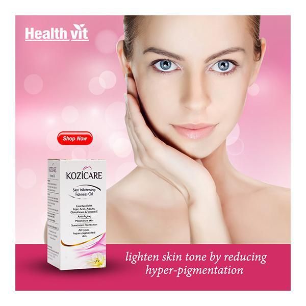 Kozicare Skin Whitening Fairness Oil 60 ml - Face Oils