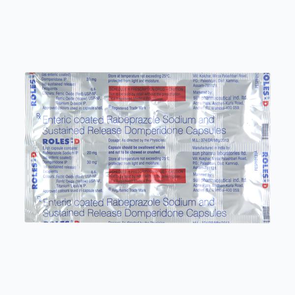 Roles D Capsule 10'S - Ulcer/Reflux/Flatulence-Aaa