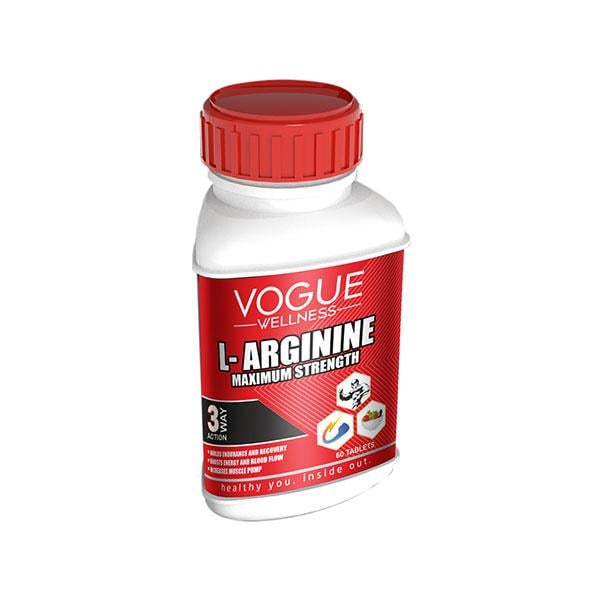 Netmeds | Vogue Wellness L-Arginine 1000 mg Tablet 60's