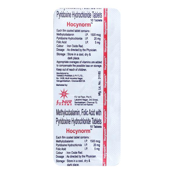 HOCYNORM Tablet 10's - Supplements-Vam