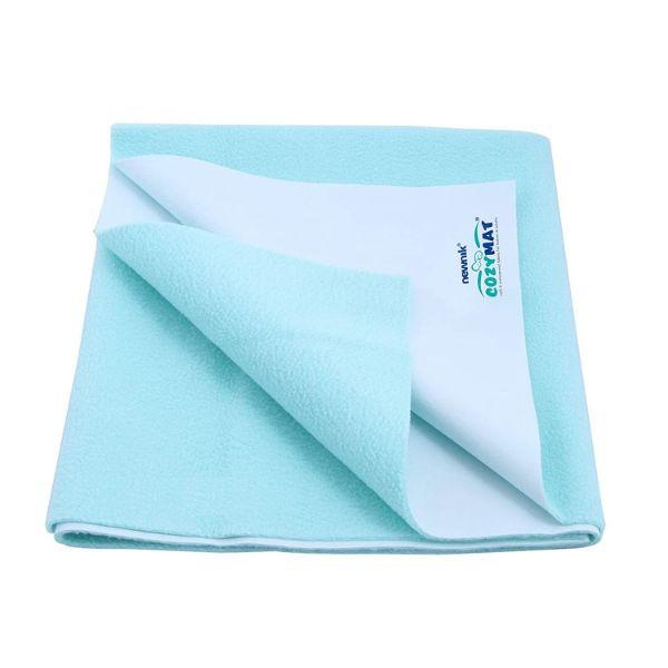 Netmeds | Cozymat Waterproof Bed Protector (Double Bed) - Sea Green 1's