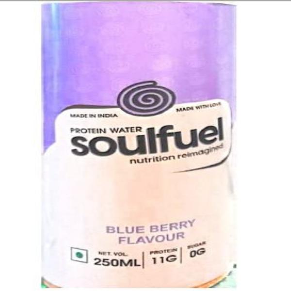 SoulFuel Nutrition Protein Water - Blue Berry 250 ml - Protein Drink
