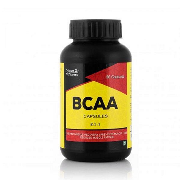 HealthVit Fitness BCAA Capsules 60's - Bcaa Supplements