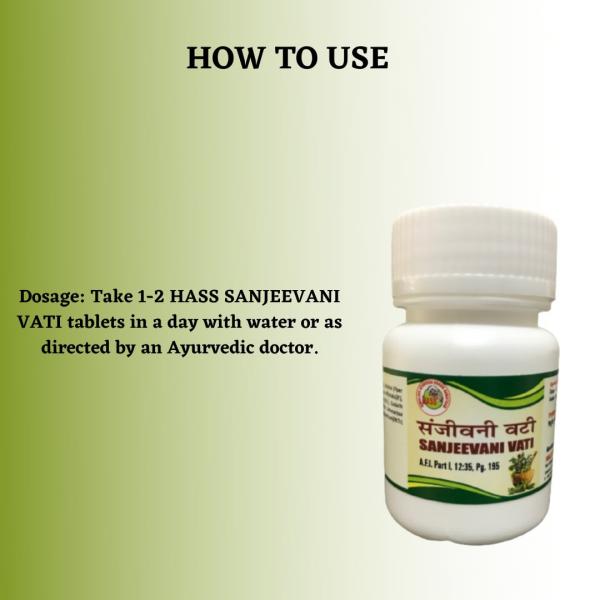 HASS Sanjeevani Vati Tablet 80's - Speciality Medicines