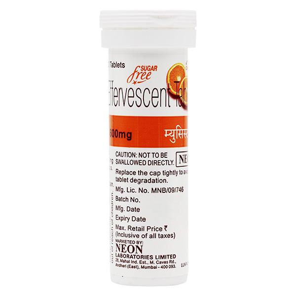 MUCYST 600MG TABLET 10'S - Asthma/COPD-Ast