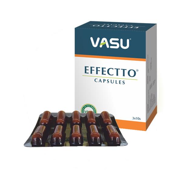 Vasu Effectto Capsule (Pack of 3 x 10's) - Sexual Healthcare
