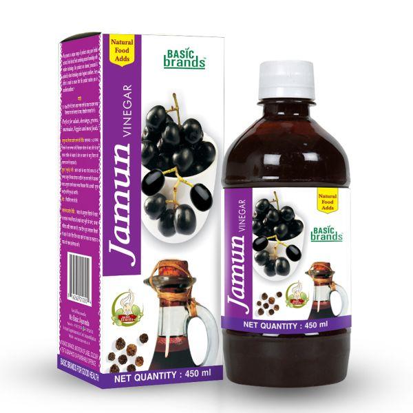Basic Ayurveda Jamun Vinegar 450 ml - Ayurvedic Juices